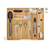DYNAMIC PREMIUM BAMBOO DRAWER ORGANIZER