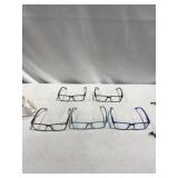 HENOTIN, 5-PACK READING GLASSES BLUE LIGHT
