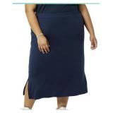 AMAZON ESSENTIALS WOMENS PULL UP SKIRT SUZE XXL