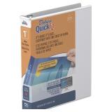 DELUXE QUICK FIT BINDERS 8 x9IN