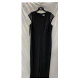CALVIN KLEIN JUMPER BLACKSIZE 14WRIPPED
