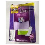 POISE DAILY LINERS REGULAR LENGTH VERY LIGHT 126