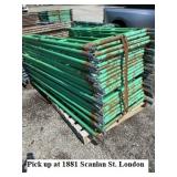 LOT - SCAFFOLD FRAMES 3 FT - MISSING CROSS BRACES