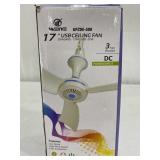 MINI PORTABLE CEILING FAN 17IN