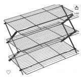 WILTON 3 TIER FOLDING COOLING RACK 25X40CM