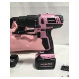 WORKPRO, 20V LI-ION CORDLESS DRILL SET