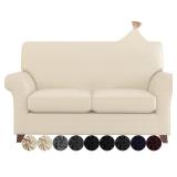ZNSAYOTX 3 PIECE LOVESEAT COVER