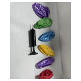 INFLATABLE BOUNCING BALLS 5PCS 7IN