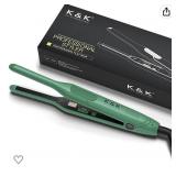 K&K 3/10IN PLATE SMALL MINI CERAMIC FLAT IRON