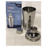 WINCO DELUXE BAR SHAKER 16OZ