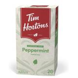 TIM HORTONS PEPPERMINT TEA BAGS 20 PACK