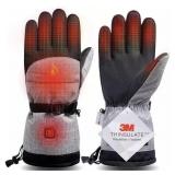 HEATED 3M THINSULATE GLOVES SIZE MEDIUM