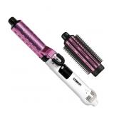CONAIR CURLING IRON AND BRUSH CONAIR CURLING IRON AND BRUSH
