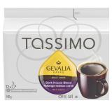 TASSIMO DARK HOUSE BLEND COFFEE 12 PODS DAMAGED