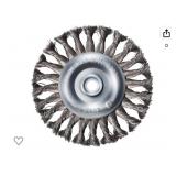 MERCER KNOT WIRE WHEEL 6X1/2IN MERCER KNOT WIRE WHEEL 6X1/2IN