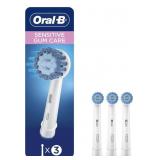 ORAL B SENSITIVE GUM TOOTHBRUSH REPLACEMENT HEADS