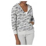 AMAZON ESSENTIALS WOMENS ZIP UP SWEATER SIZE