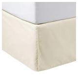 AMAZONBASICS PLEATED BED SKIRT QUEEN AMAZONBASICS PLEATED BED SKIRT QUEEN