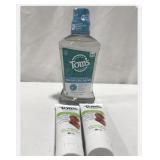 FLUORIDE TOOTHPASTE SET OF 2 SIZE 90ML & TOMS SEA FLUORIDE TOOTHPASTE SET OF 2 SIZE 90ML & TOMS SEA