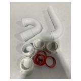 PLASTIC P-TRAP W/ REVERSIBLE J-BEND PIPES PLASTIC P-TRAP W/ REVERSIBLE J-BEND PIPES
