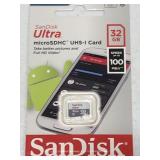 SANDISK MICRO SDHC UHS-I CARD 32GB SANDISK MICRO SDHC UHS-I CARD 32GB