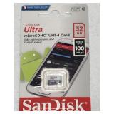 SANDISK MICRO SDHC UHS-I CARD 32GB