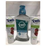 TOMS OF MAINE SEA SALT MOUTHWASH 473ML AND