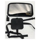 REAR SEAT MIRROR FOR BABIES 12x7.5IN REAR SEAT MIRROR FOR BABIES 12x7.5IN