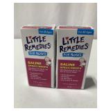 LITTLE REMEDIES SALINE SPRAY/DROPS FOR ALL AGES 2 LITTLE REMEDIES SALINE SPRAY/DROPS FOR ALL AGES 2