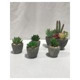 ARTIFICIAL PLANTS SET OF 5 PCS