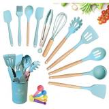 ADLERAUGEZ TEAL UTENSIL SET