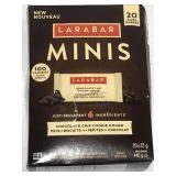 LARABAR MINIS CHOCOLATE CHIP COOKIE DOUGH 20x22G LARABAR MINIS CHOCOLATE CHIP COOKIE DOUGH 20x22G