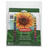 DERWENT ACADEMY SOFT PASTELS 24PC