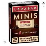 LARABAR MINIS CHOCOLATE CHIP COOKIE DOUGH BBD 25 LARABAR MINIS CHOCOLATE CHIP COOKIE DOUGH BBD 25