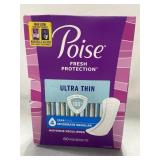 POISE ULTRA THIN MODERATE REGULAR 60 PADS