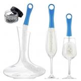 ABEY WINE DECANTER CLEANING BRUSH SET