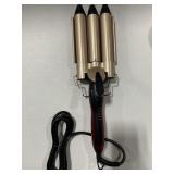 MAN WANG 3 BARREL CURLING IRON MAN WANG 3 BARREL CURLING IRON