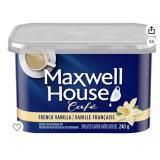 MAXWELL HOUSE CAFE FRENCH VANILLA FLAVOURED 240G MAXWELL HOUSE CAFE FRENCH VANILLA FLAVOURED 240G