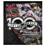 NHL HOCKEY TREASURES BOOK DAMAGED NHL HOCKEY TREASURES BOOK DAMAGED