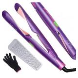 ANGENIL HAIR STRAIGHTENER AND CURLER 2 IN 1 FOR