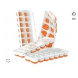 DOQAUS ICE CUBE TRAYS 4 PACK 14 CUBE TRAY DOQAUS ICE CUBE TRAYS 4 PACK 14 CUBE TRAY