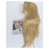 PREMIUM QUALITY HAIR WIG 22IN & WIG CAP PREMIUM QUALITY HAIR WIG 22IN & WIG CAP