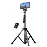 UBEESIZE SELFIE STICK TRIPOD 62 IN