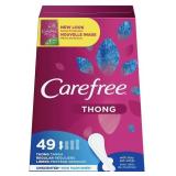 CAREFREE THONG PANTY LINER 49PCS CAREFREE THONG PANTY LINER 49PCS