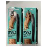 BIC BODY SAFE MARKERS 2PCK