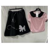 CALIFORNIA COSTUMES 50'S HOP WITH POODLE SKIRT CALIFORNIA COSTUMES 50'S HOP WITH POODLE SKIRT