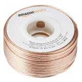 AMAZON BASICS 100FT 16-GAUGE AUDIO STERIO SPEAKER AMAZON BASICS 100FT 16-GAUGE AUDIO STERIO SPEAKER