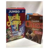 LUCKY CHARMS JUMBO 825G BB092023 & CHOCOLATE CHEX