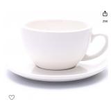 COFFEEZONE LATTE ART CUP AND SAUCER COFFEEZONE LATTE ART CUP AND SAUCER