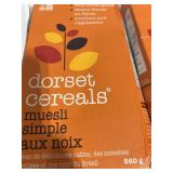 DORSET CEREALS SIMPLY NUTTY MUESLI 2 BOXES OF DORSET CEREALS SIMPLY NUTTY MUESLI 2 BOXES OF